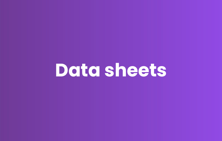 Data sheets